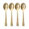 12 Packs: 24 ct. (288 total) Gold Mini Spoons by Celebrate It™